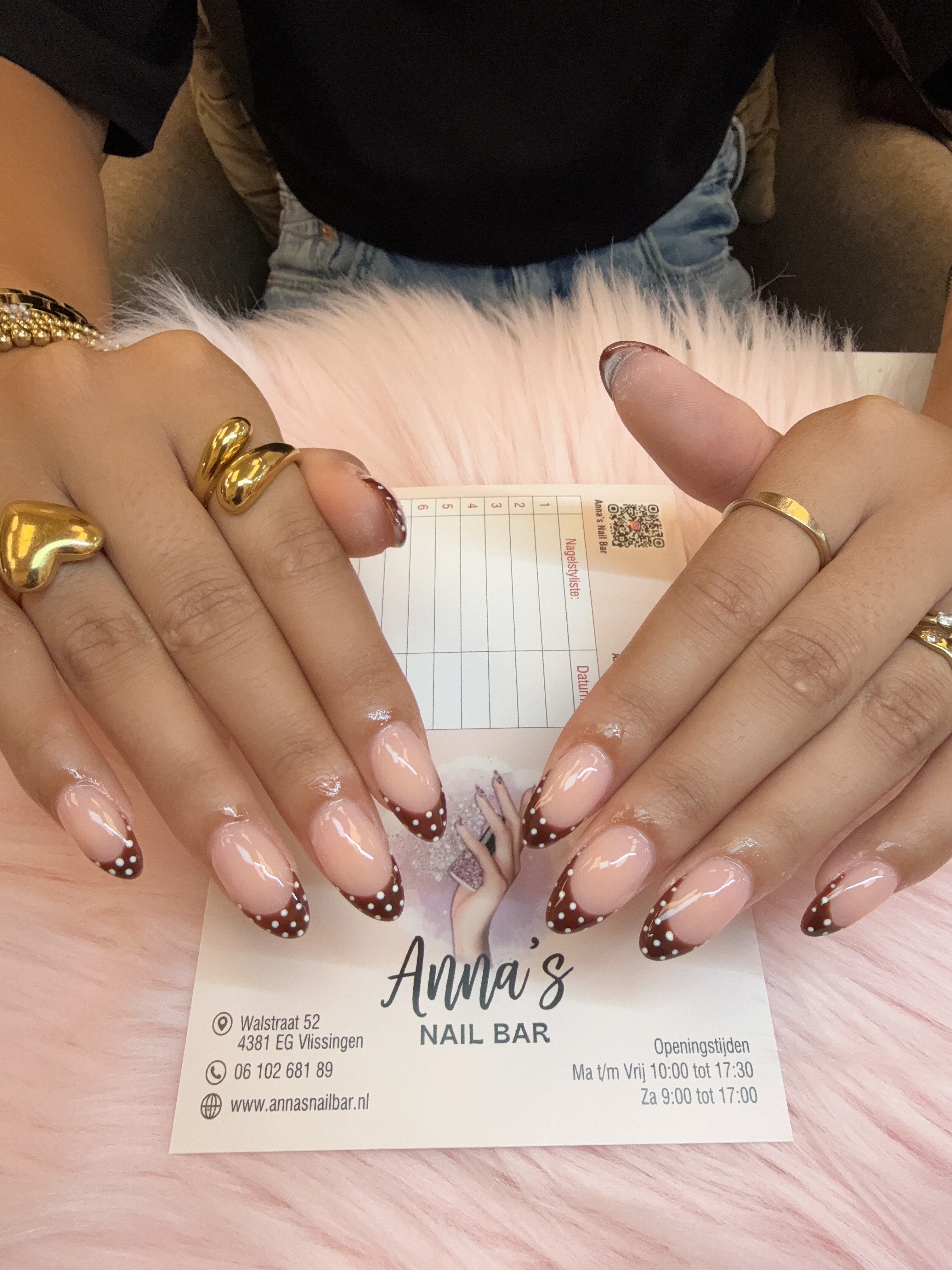 Reparaturen & Auffüllen voorbeeld 1 bij Anna's Nail Bar